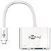 62107 USB-C VGA, USB-C Bianco cavo di interfaccia e adattatore - Foto miniatura 1
