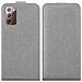 Custodia Compatibile Con Samsung Galaxy Note 20 In Grigio Titanio - Coperchio Protettivo In Design Flip Con Chiusura Magnetica - Foto miniatura 8
