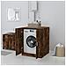 Mobile per Lavatrice Rovere Fumo 71x71,5x91,5 cm - Foto miniatura 8