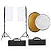 Kit Per Studio Fotografico Con Set Luci E Riflettore - Foto miniatura 1