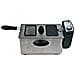 Friggitrice FRE-SS-10425 Capacità 3 Litri 2000 Watt Colore Acciaio Inox - Foto miniatura 3