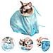 Borsa Da Bagno Multifunzionale Antigraffio Per Gatto - Foto miniatura 5