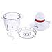 Tritaverdure Elettrico MMRP1000 0,8 L 400 W Colore Rosso /Trasparente /Bianco - Foto miniatura 4