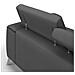 Fusion Divano 3 Sedute In Tessuto Smacchiabile T05 Antracite - Foto miniatura 4