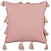 Set Di 2 Cuscini Torenia Cotone 45 X 45 Cm Rosa Trama Geometrica - Foto miniatura 2
