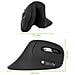 Mouse Verticale Ottico Wireless 3200 Dpi Ergonomico Nero - Foto miniatura 3