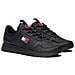 Flexi Sneakers Pelle Scarpe Uomo Nero Eu 41, Em0em01409 Bds - Foto miniatura 1