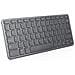 ZG38C05816 tastiera Universale USB + Bluetooth QWERTY Spagnolo, Inglese UK Grigio - Foto miniatura 2