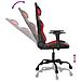Sedia da Gaming Nera e Rossa in Similpelle - Foto miniatura 3