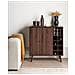 Credenza Portavini Tullamore Marrone Scuro - Foto miniatura 1