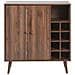 Credenza Portavini Tullamore Marrone Scuro - Foto miniatura 4