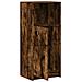 Credenza con LED Rovere Fumo 42,5x34x100cm in Legno Multistrato - Foto miniatura 6