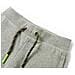 Pantaloncini per Bambini con Coulisse Cachi Chiaro Mélange 140 - Foto miniatura 3