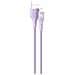 Cavo Di Ricarica E Trasferimento Usb-a /lightning 2,4a Fastcharge 12w 1,2m, Viola - Foto miniatura 3