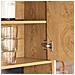 Sobuy Credenza Alta Da Cucina 60x40x170 Cm Fsb98-n - Foto miniatura 4