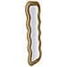 Specchio Con Cornice Onda 1 - Oro - Mdf - 60x6x160 Cm - Foto miniatura 2