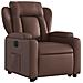 Poltrona Alzapersona Reclinabile Marrone in Similpelle - Foto miniatura 4