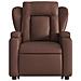 Poltrona Alzapersona Reclinabile Marrone in Similpelle - Foto miniatura 9