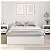 Struttura letto con contenitore  Bianca 135x190 cm - Foto miniatura 5
