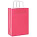 Sacchetti di Carta 250 pz con Manici Rosa 21x11x31 cm - Foto miniatura 3