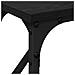 Tavolo da Consolle Rovere Nero 140x23x75 cm Legno Ingegnerizzato - Foto miniatura 7