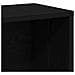 Libreria/Paravento Nero Rovere 155x24x160cm Legno Ingegnerizzato - Foto miniatura 8