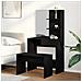 Set Tavolo da Trucco Rovere nero 74.5 x 40 x 141 cm - Foto miniatura 2
