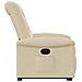 Poltrona Alzapersona Reclinabile Crema in Tessuto - Foto miniatura 5