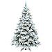 Albero di Natale artificiale con 300 LED Bianco 210 cm PE e PVC - Foto miniatura 3