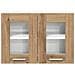 Armadio pensile Riga Rovere artigianale 60 x 31 x 40 cm - Foto miniatura 6