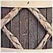 Cesto Tondo In Legno Grigio Con Manici Cm 18x18x12h - Foto miniatura 6