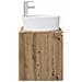 Mobile Lavabo da Parete Rovere Artigianale 49,5 x 44,5 x 65 cm - Foto miniatura 3