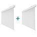 Set Di 2 Tende Per Pergola Vada In Alluminio Bianco - H. 250 X L. 180 Cm - Foto miniatura 4