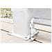 Set Di 2 Tende Per Pergola Vada In Alluminio Bianco - H. 250 X L. 180 Cm - Foto miniatura 6