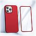 Copertura Anteriore E Posteriore Per Iphone 13 Pro Max + Protezione In Vetro Temperato Per Schermo Rossa (jr-bp928 Red) - Foto miniatura 4