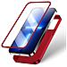 Copertura Anteriore E Posteriore Per Iphone 13 Pro Max + Protezione In Vetro Temperato Per Schermo Rossa (jr-bp928 Red) - Foto miniatura 6