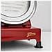 Affettatrice elettrica MSX254, gastronomia, professionale, precisa, taglio 0-12 mm, lama 25 cm, affilatoio integrato, 282 giri /min, Rosso - Foto miniatura 5
