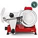 Affettatrice elettrica MSX254, gastronomia, professionale, precisa, taglio 0-12 mm, lama 25 cm, affilatoio integrato, 282 giri /min, Rosso - Foto miniatura 1