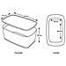 Mybox Contenitore S Bianco-grigio - Foto miniatura 2