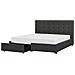 Letto La Rochelle Con Box Grigio Scuro 180x200cm - Foto miniatura 13
