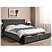 Letto La Rochelle Con Box Grigio Scuro 180x200cm - Foto miniatura 14