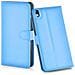 Custodia Compatibile Con Htc Desire 816 In Pastello Blu - Coperchio Protettiva Con Chiusura Magnetica, Funzione Stand E Tasca Per Le Carte - Foto miniatura 3