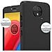 Custodia Compatibile Con Motorola Moto C Plus In Frosty Nero - Hard Case Coperchio Protettivo In Frosted Look Contro I Graffi E Gli Urti - Foto miniatura 3