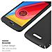 Custodia Compatibile Con Motorola Moto C Plus In Frosty Nero - Hard Case Coperchio Protettivo In Frosted Look Contro I Graffi E Gli Urti - Foto miniatura 4