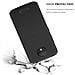 Custodia Compatibile Con Motorola Moto C Plus In Frosty Nero - Hard Case Coperchio Protettivo In Frosted Look Contro I Graffi E Gli Urti - Foto miniatura 5