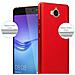 Custodia Compatibile Con Huawei Y6 2017 In Rosso Metallo - Hard Case Coperchio Protettivo In Look Metallico Contro I Graffi E Gli Urti - Foto miniatura 5