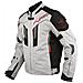 Giacca Moto Tessuto Sport Protezioni Ce Riflettente Ventilata Grigio Xl - Foto miniatura 5
