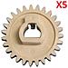 5xlower Roller Gear 27t P2035, p2055#ru6-0690-000 - Foto miniatura 1