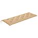 Cuscini Panca da Giardino 2pz Beige 150x50x7 cm Tessuto Oxford - Foto miniatura 3