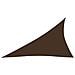 Parasole a Vela Oxford Triangolare 3x4x5 m Marrone - Foto miniatura 1